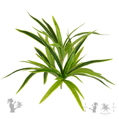 Chlorophytum artificial M D43xH40 cm cu 56 frunze GL