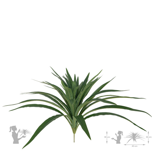 Chlorophytum artificial S D45xH35 cm cu 48 frunze GD