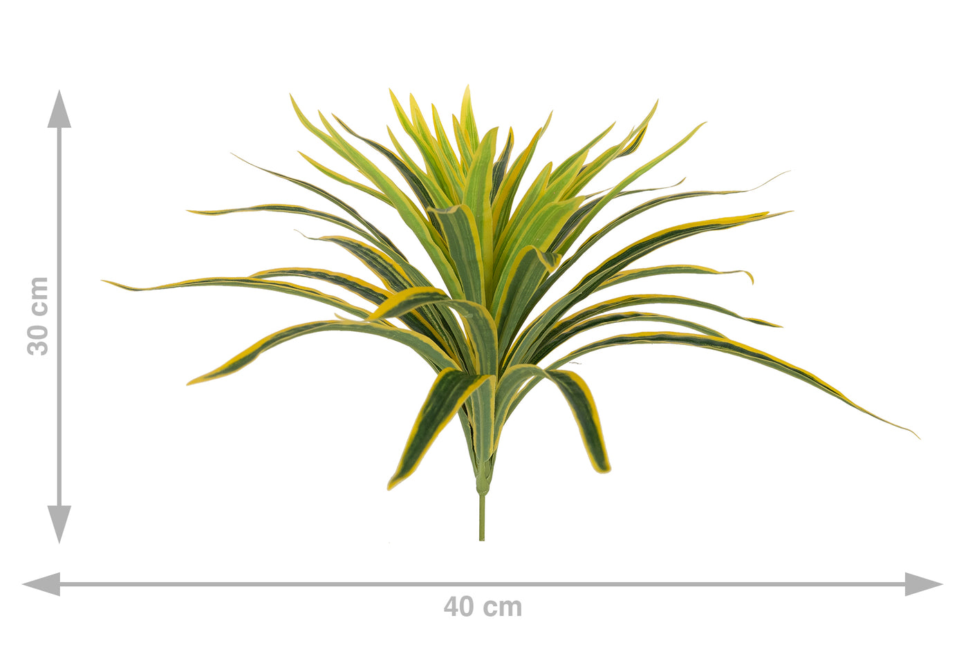 Chlorophytum artificial S D45xH35 cm cu 48 frunze GY