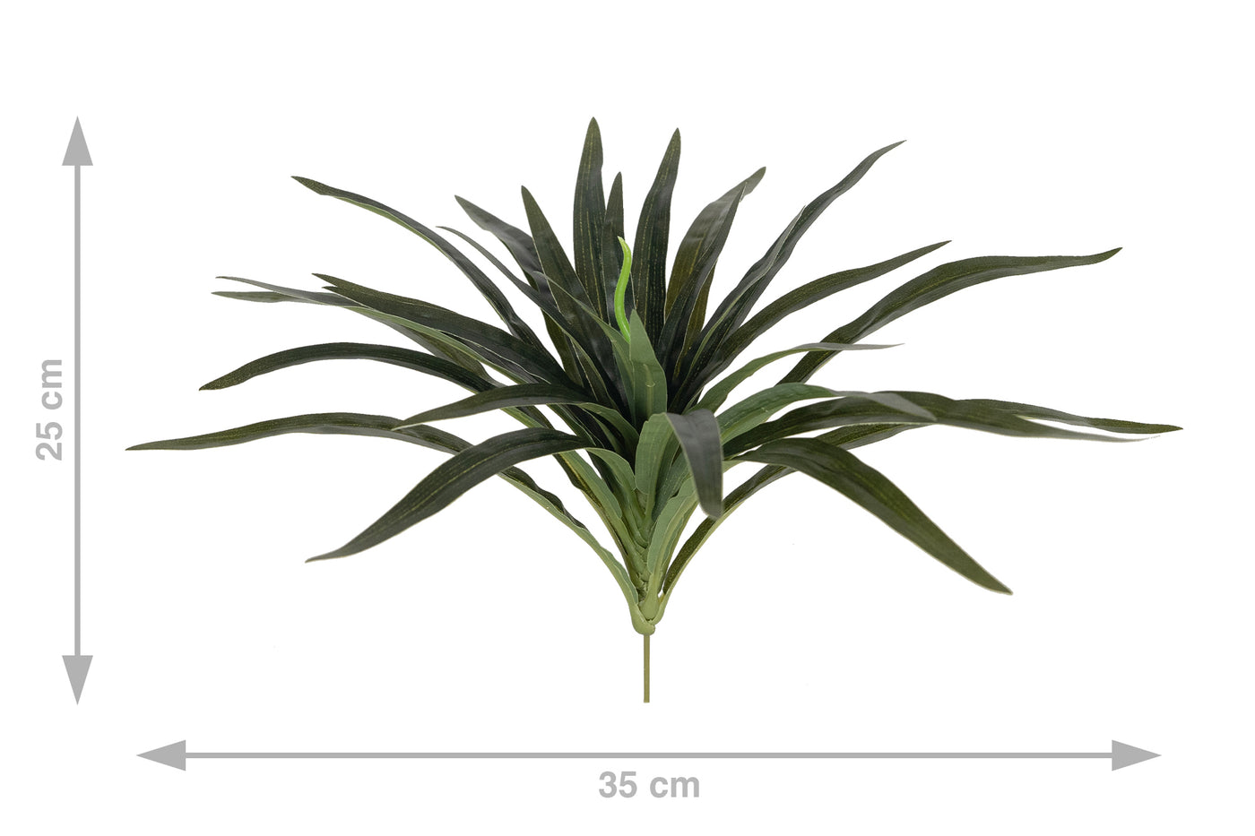 Chlorophytum artificial XS D35xH30cm cu 30 frunze GG