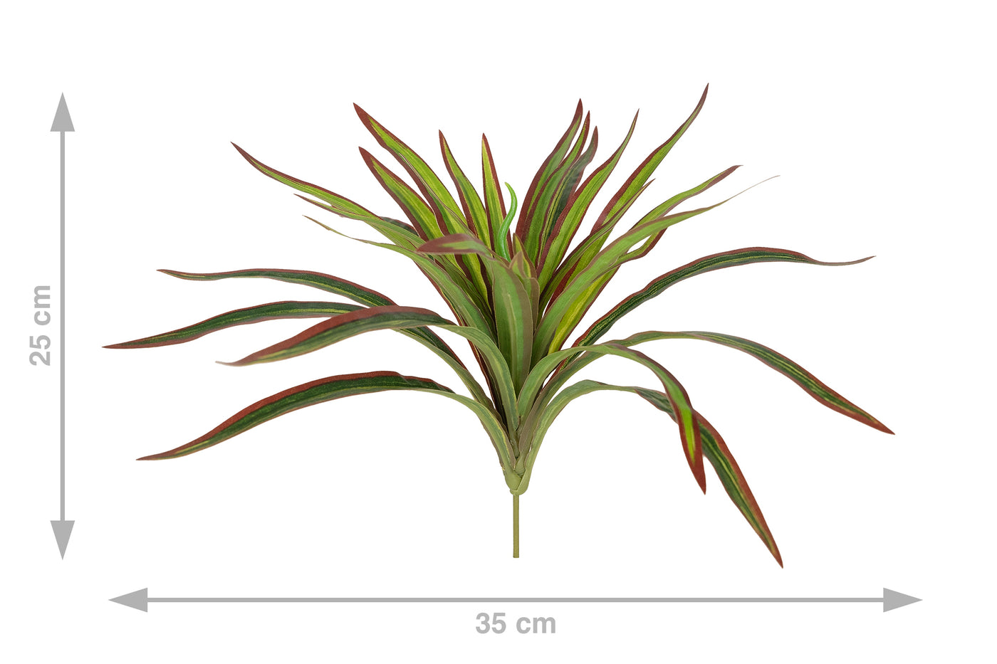 Chlorophytum artificial XS D35xH30cm cu 30 frunze GR