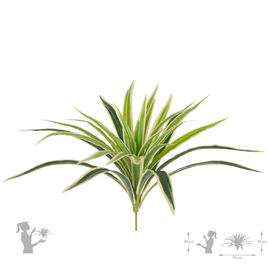 Chlorophytum artificial XS D35xH30cm cu 30 frunze GW