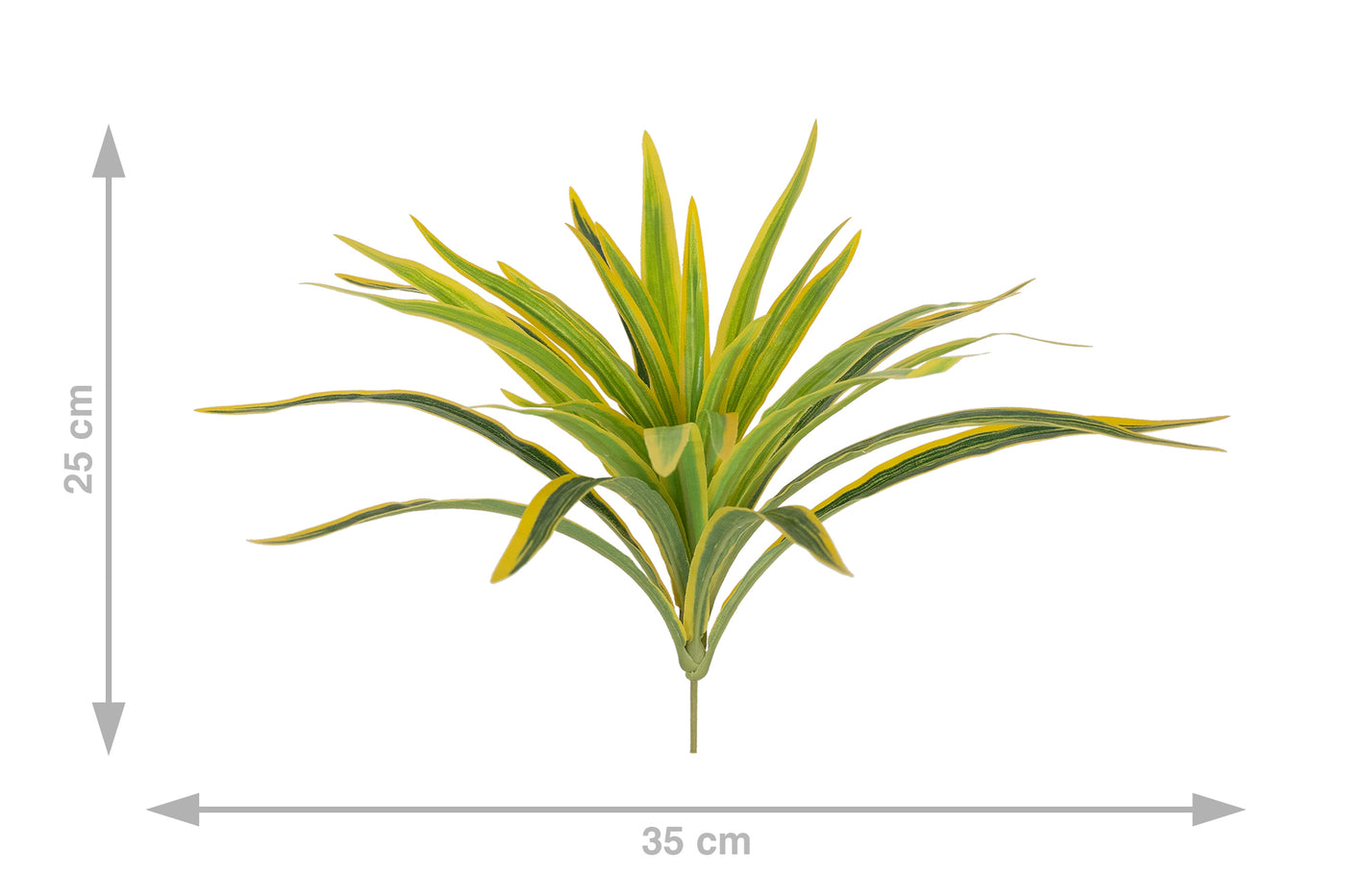 Chlorophytum artificial XS D35xH30cm cu 30 frunze GY