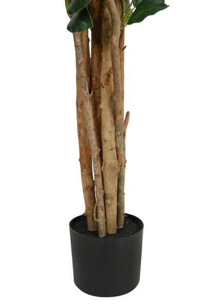 Copac artificial Camelia Japonica H180 cm cu 522 frunze si 72 flori roz