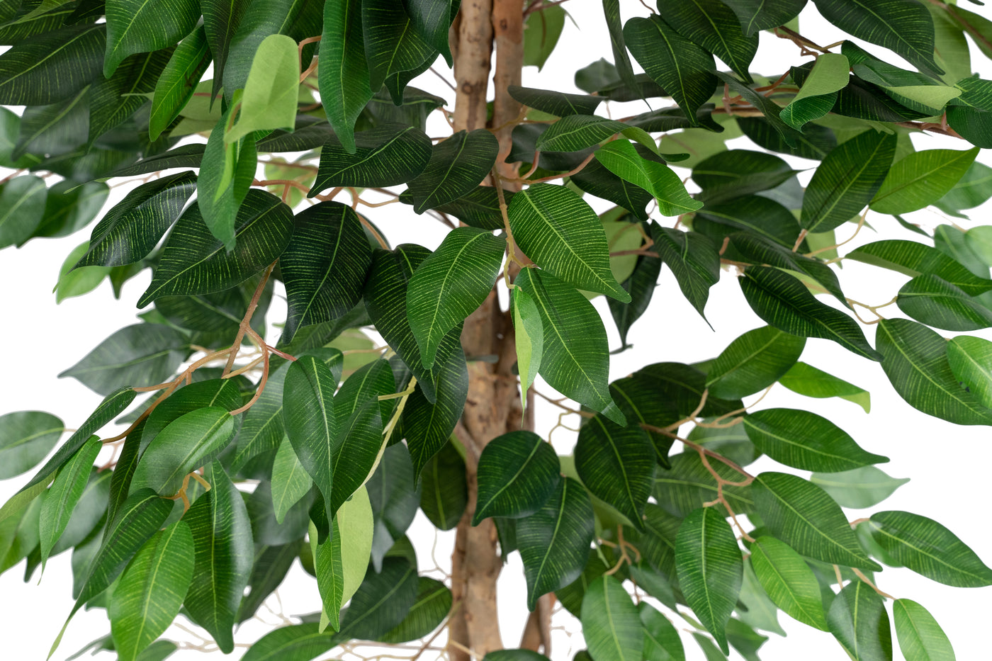 Copac artificial H120cm Ficus benjamina cu 714 frunze verzi