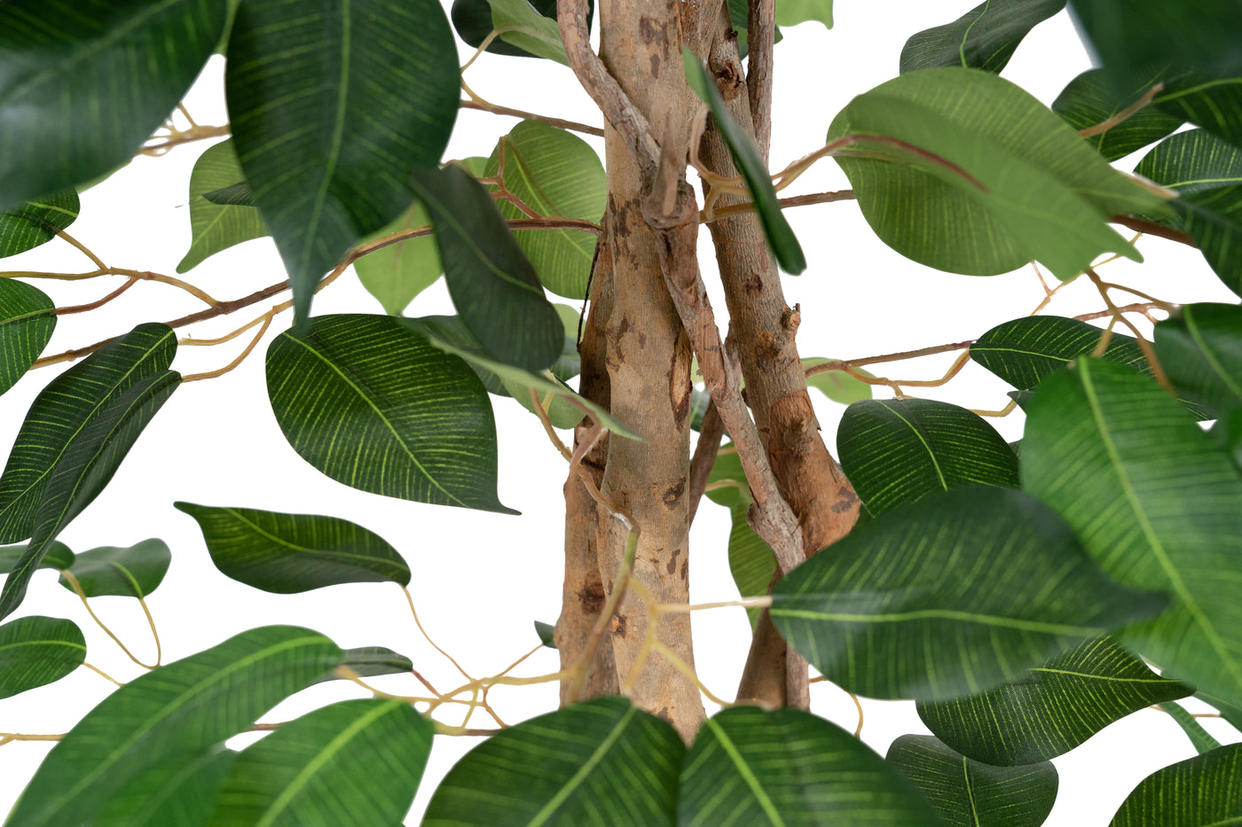 Copac artificial H120cm Ficus benjamina cu 714 frunze verzi