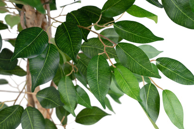 Copac artificial H120cm Ficus benjamina cu 798 frunze verzi