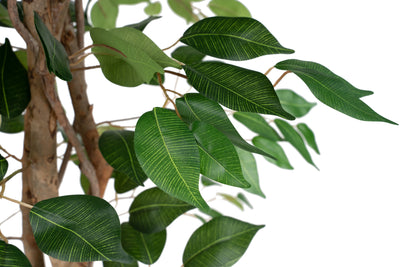 Copac artificial H120cm Ficus benjamina cu 798 frunze verzi