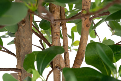 Copac artificial H120cm Ficus orient cu 2100 frunze