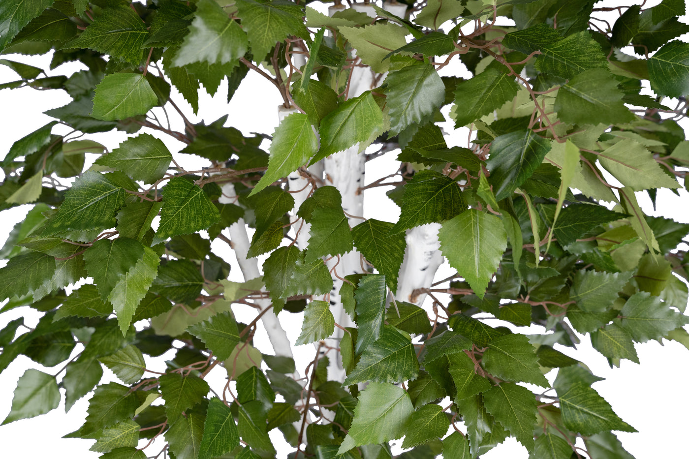 Copac artificial H120cm Mesteacan alb cu 1020 frunze