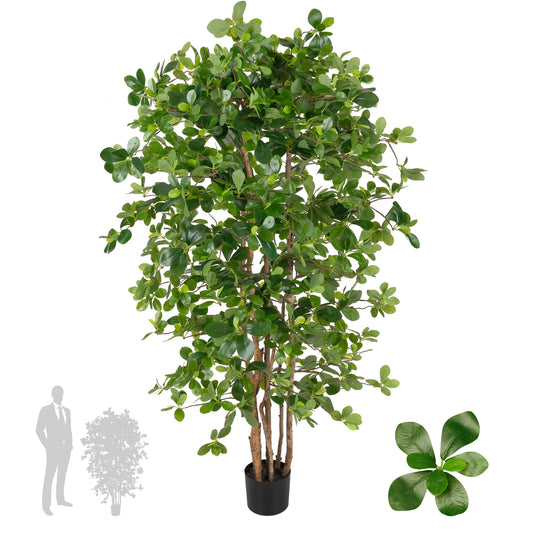 Copac artificial H150cm Ficus orient cu 2520 frunze