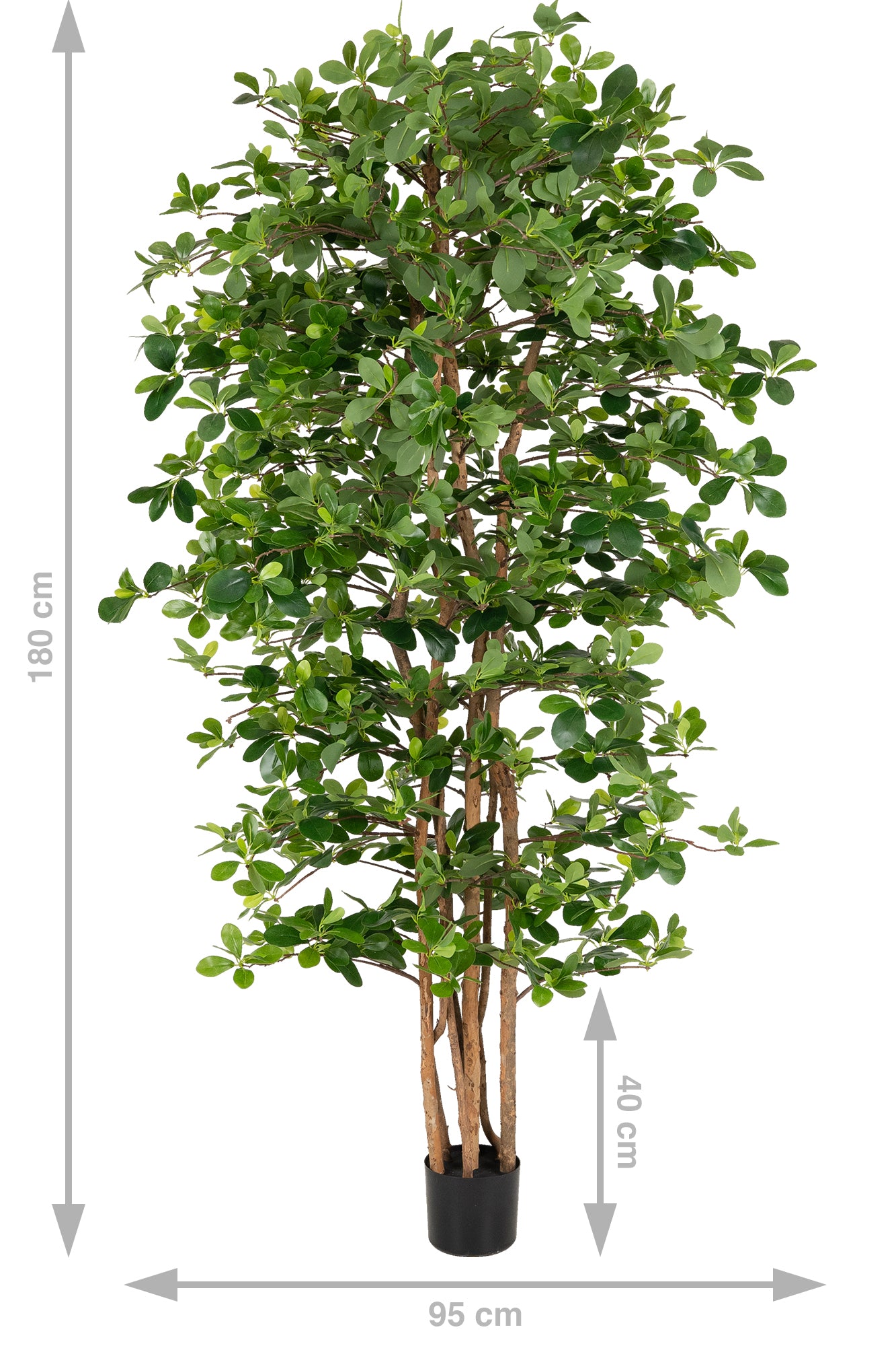 Copac artificial H180cm Ficus orient cu 3780 frunze