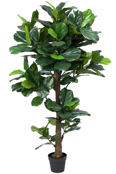 Copac artificial H190cm Ficus lyrata cu 153 frunze