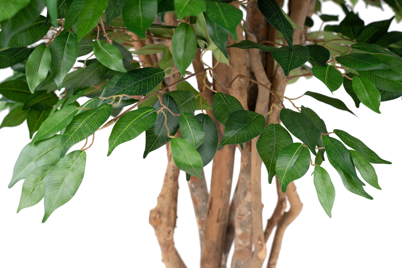 Copac artificial H210cm Ficus cu trunchiuri multiple. coroana D130cm