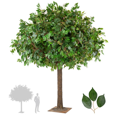 Copac artificial H230cm Ficus. coroana D190cm