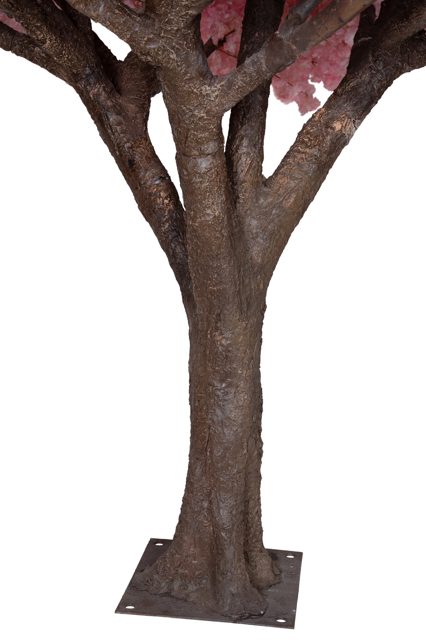 Copac artificial H250cm Cires cu flori roz deschis. coroana D250cm