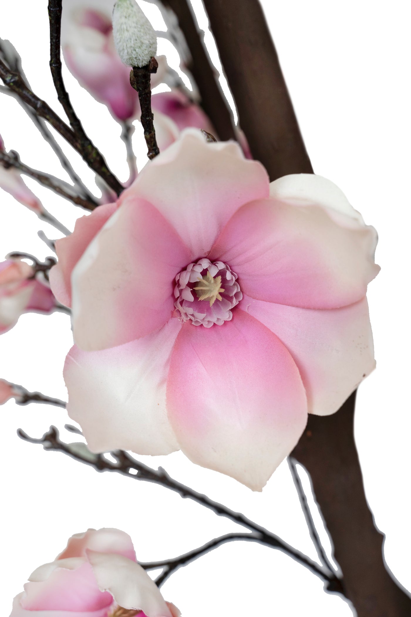 Copac artificial H270cm Magnolie cu flori albe. coroana D170cm