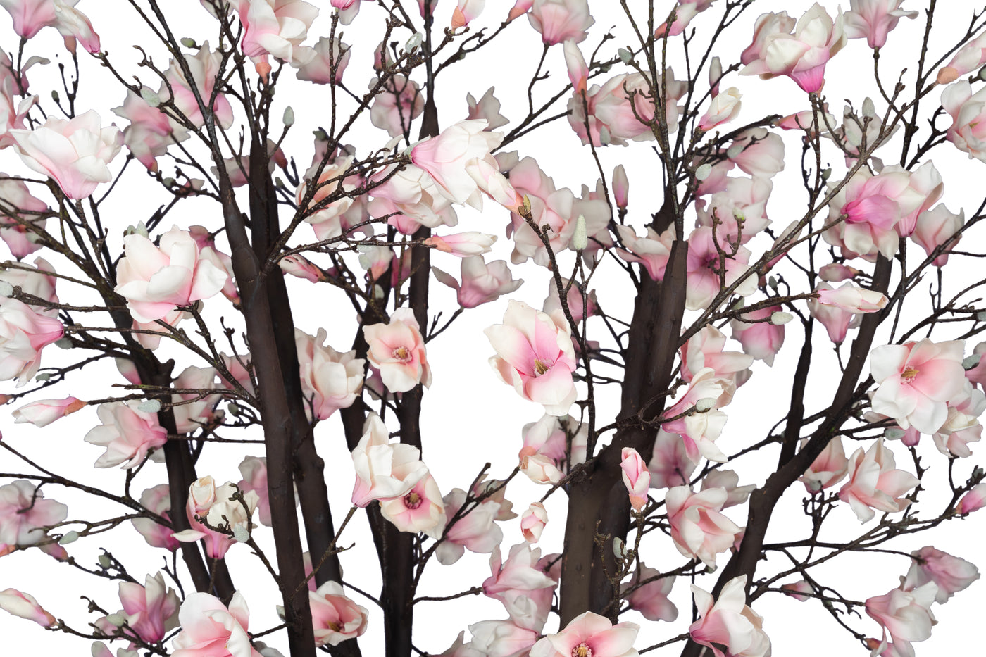 Copac artificial H270cm Magnolie cu flori albe. coroana D170cm