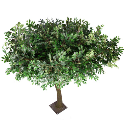 Copac artificial H280cm Ficus gigant cu 2 ramificatii. coroana D230cm