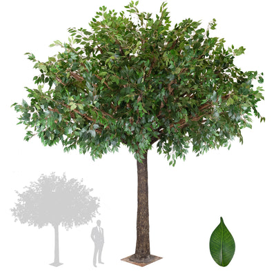 Copac artificial H320cm Ficus gigant. coroana D240cm XL