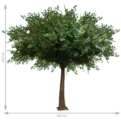 Copac artificial H320cm Ficus Gigant. coroana D320cm