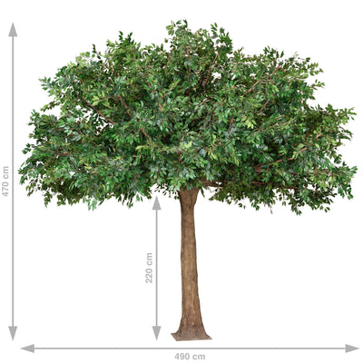 Copac artificial H360cm Ficus gigant. coroana D360cm