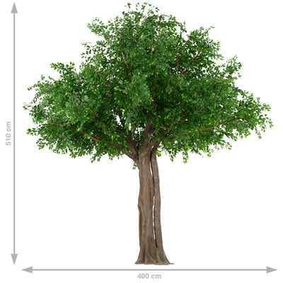 Copac artificial H510cm Ficus gigant, coroana D380-420cm