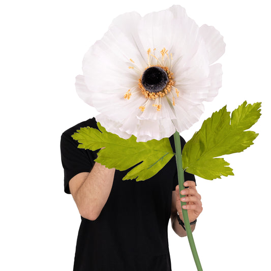 Coreopsis artificial D35xH105 cm roz pal cu tulpina gigant L fara suport