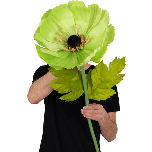 Coreopsis artificial D35xH105 cm verde cu tulpina gigant fara suport