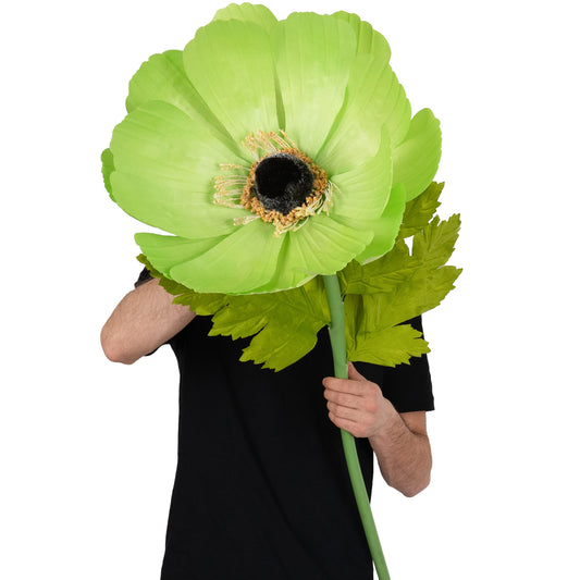 Coreopsis artificial D45xH128 cm verde cu tulpina gigant fara suport
