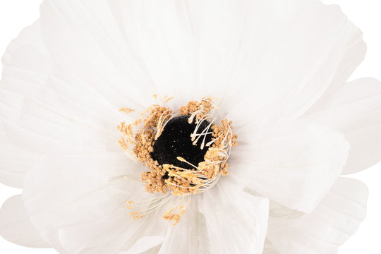 Coreopsis artificial D55xH150 cm ivory cu tulpina gigant XXL fara suport