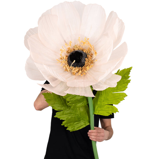 Coreopsis artificial D55xH150 cm piersica cu tulpina gigant XXL fara suport