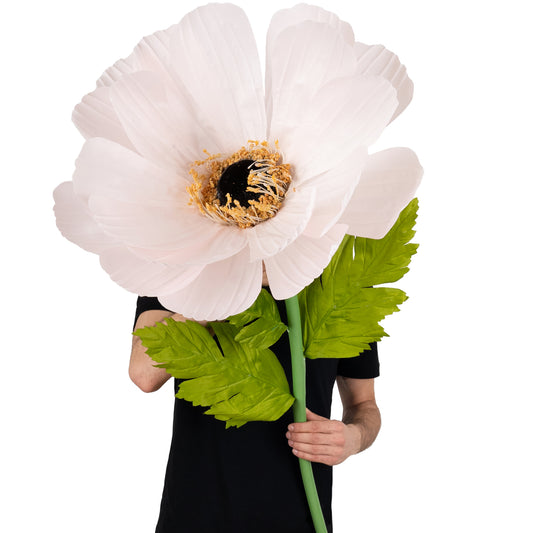 Coreopsis artificial D55xH150 cm roz deschis cu tulpina gigant fara suport