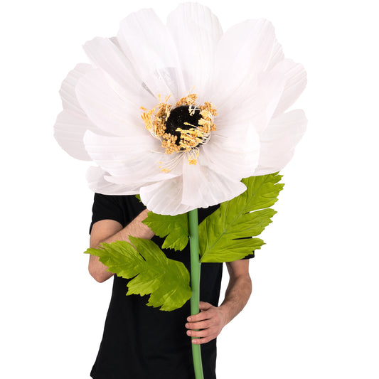 Coreopsis artificial D55xH150 cm roz pal cu tulpina gigant XXL fara suport