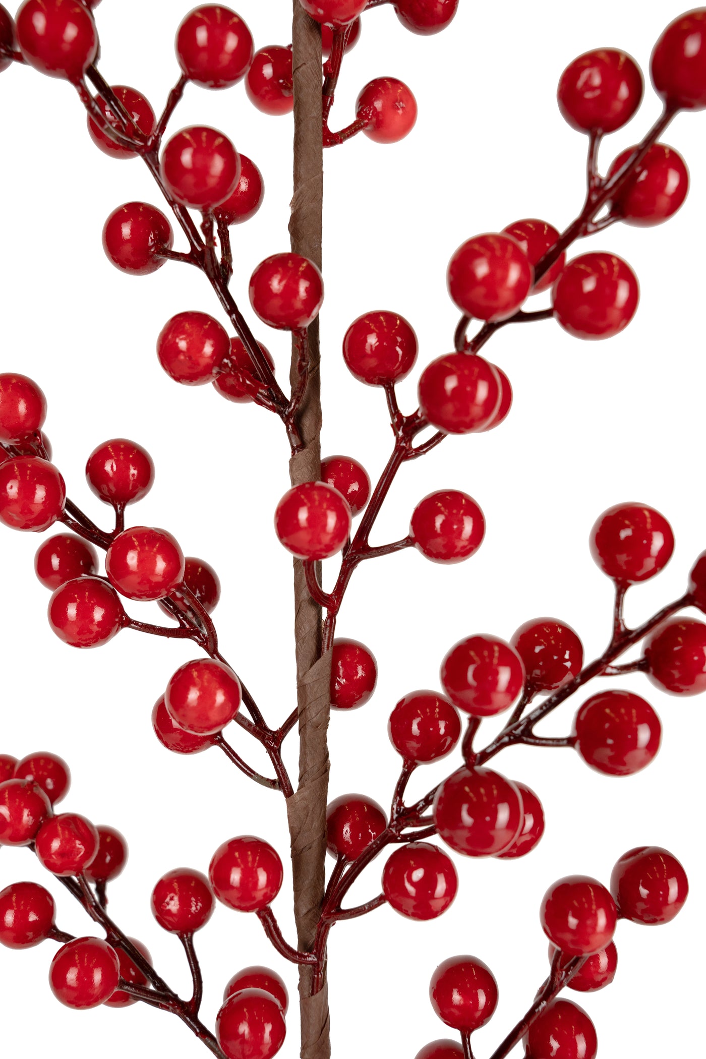 Crenguta artificiala berry H103 cm rosu
