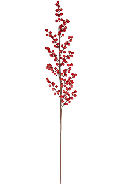 Crenguta artificiala berry H103 cm rosu