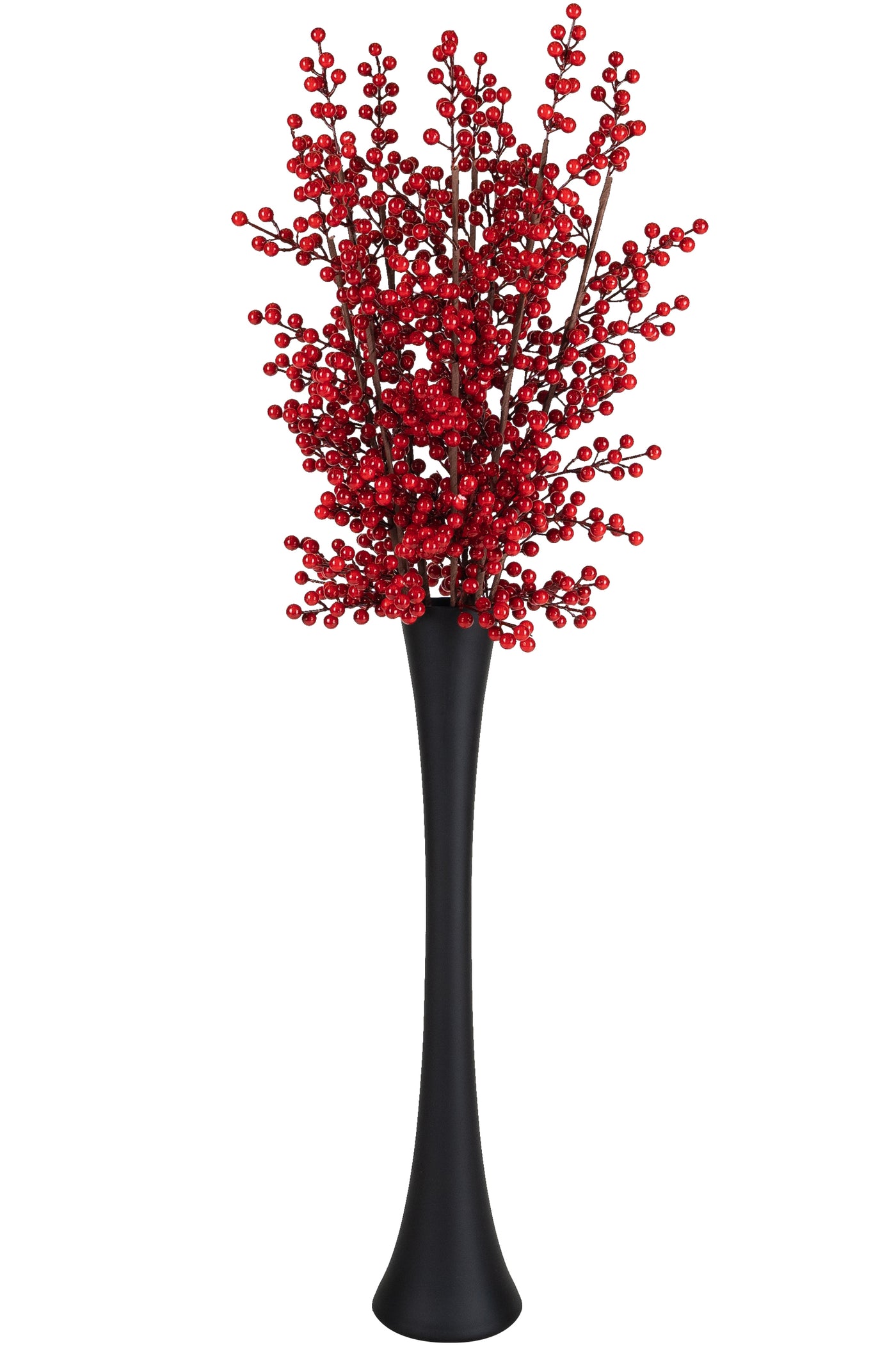 Crenguta artificiala berry H103 cm rosu