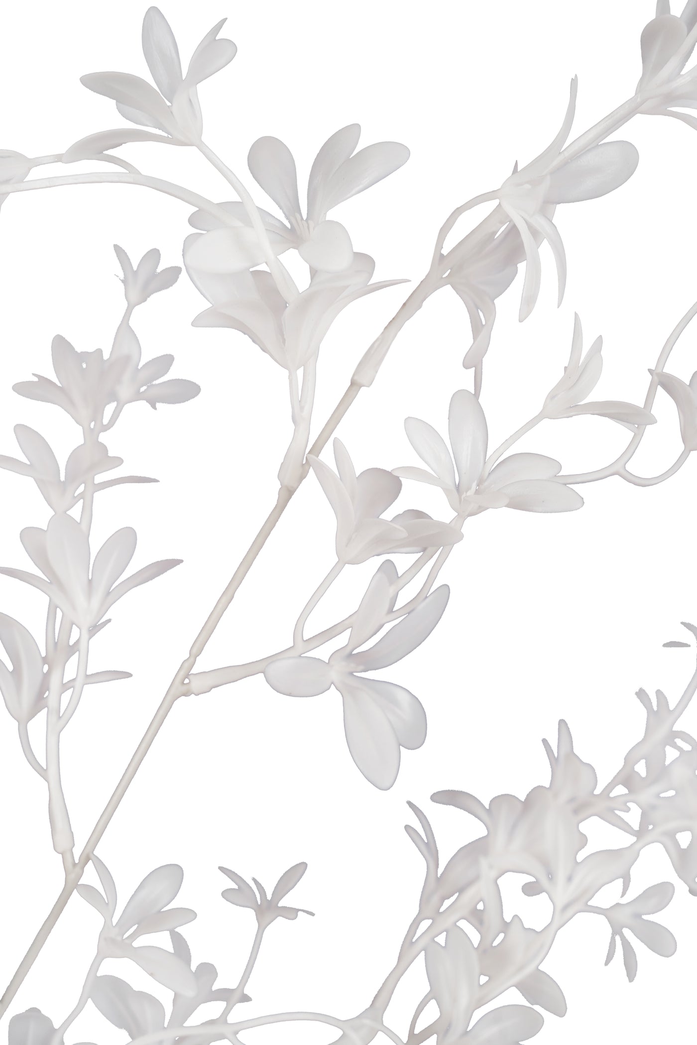Crenguta artificiala de oncidium H90 cm cu 120 flori. alb