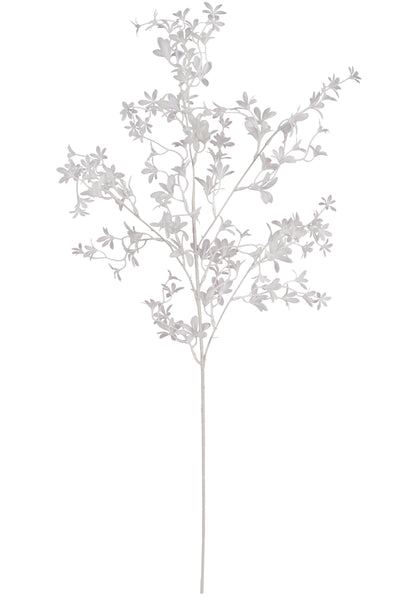 Crenguta artificiala de oncidium H90 cm cu 120 flori. alb