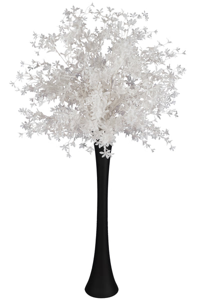 Crenguta artificiala de oncidium H90 cm cu 120 flori. alb