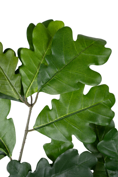 Crenguta cu frunze de Stejar 65 cm verde