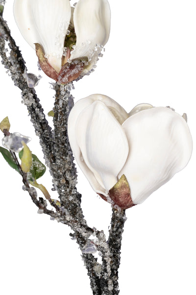 Crenguta de Magnolia 95 cm alb DE