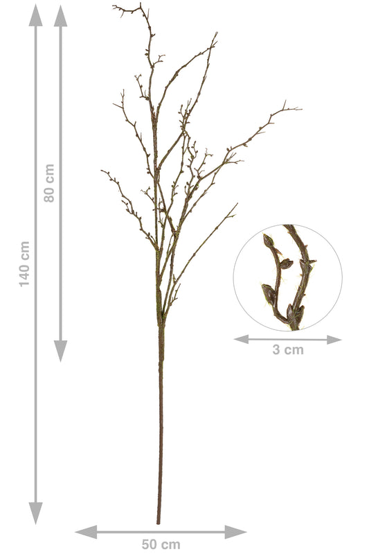 Crenguta decorativa maro H140 cm
