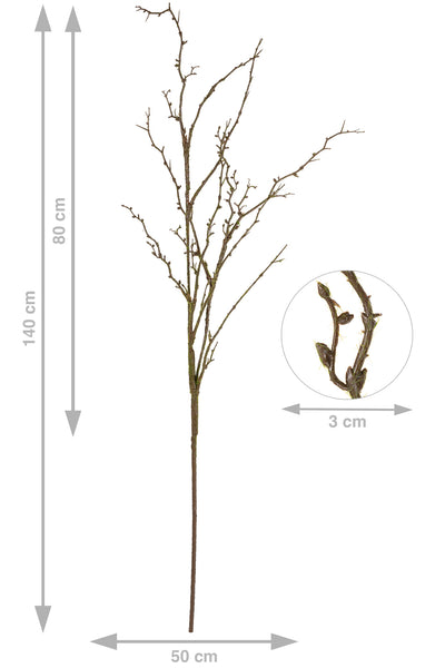 Crenguta decorativa maro H140 cm