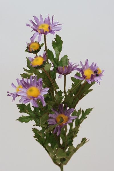 Crizantema artificiala mov-lavanda D5x4xH50 cm HO
