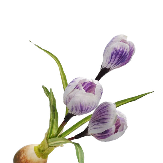 Crocus artificial mov-lavanda 41 cm DE