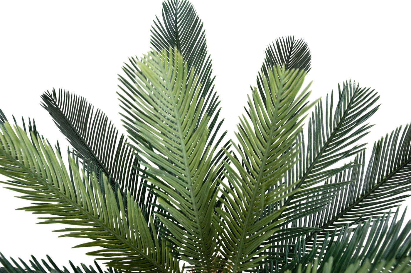 Palmi artificial H60cm Cycas cu 26 frunze
