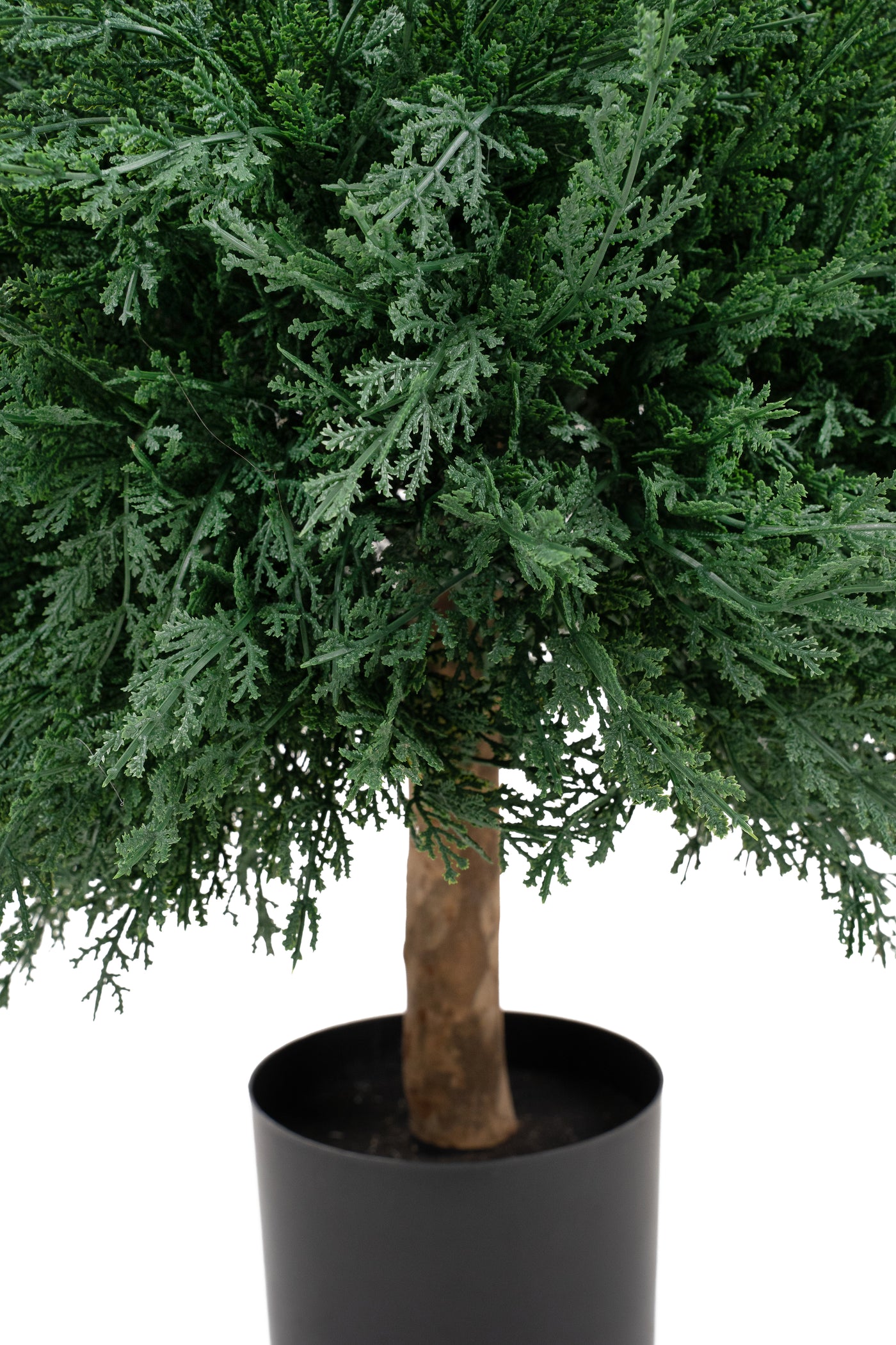 Cypress artificial cu 1044 frunze bol D40xH55 cm cu protectie UV