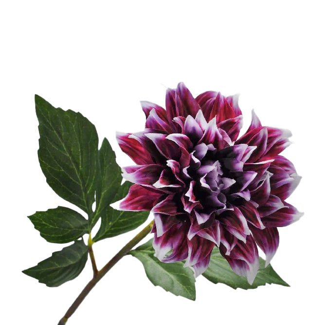 Dahlia artificiala mov D12xH49 cm DE