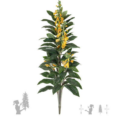 Digitalis artificial roz H120 cm